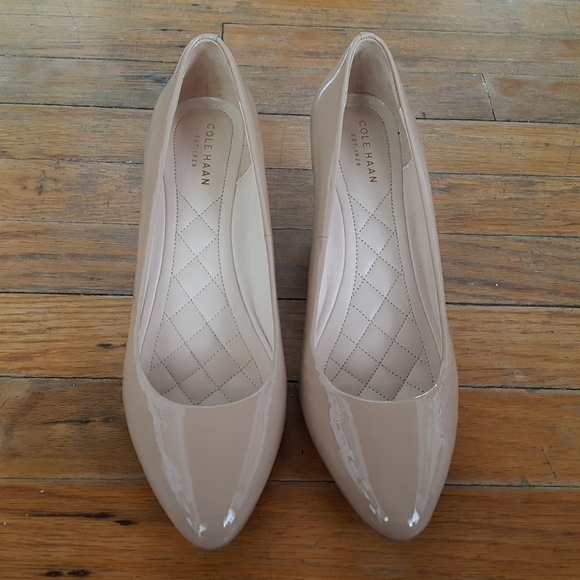 Cole Haan Shoes - Cole Haan Nude Wedges